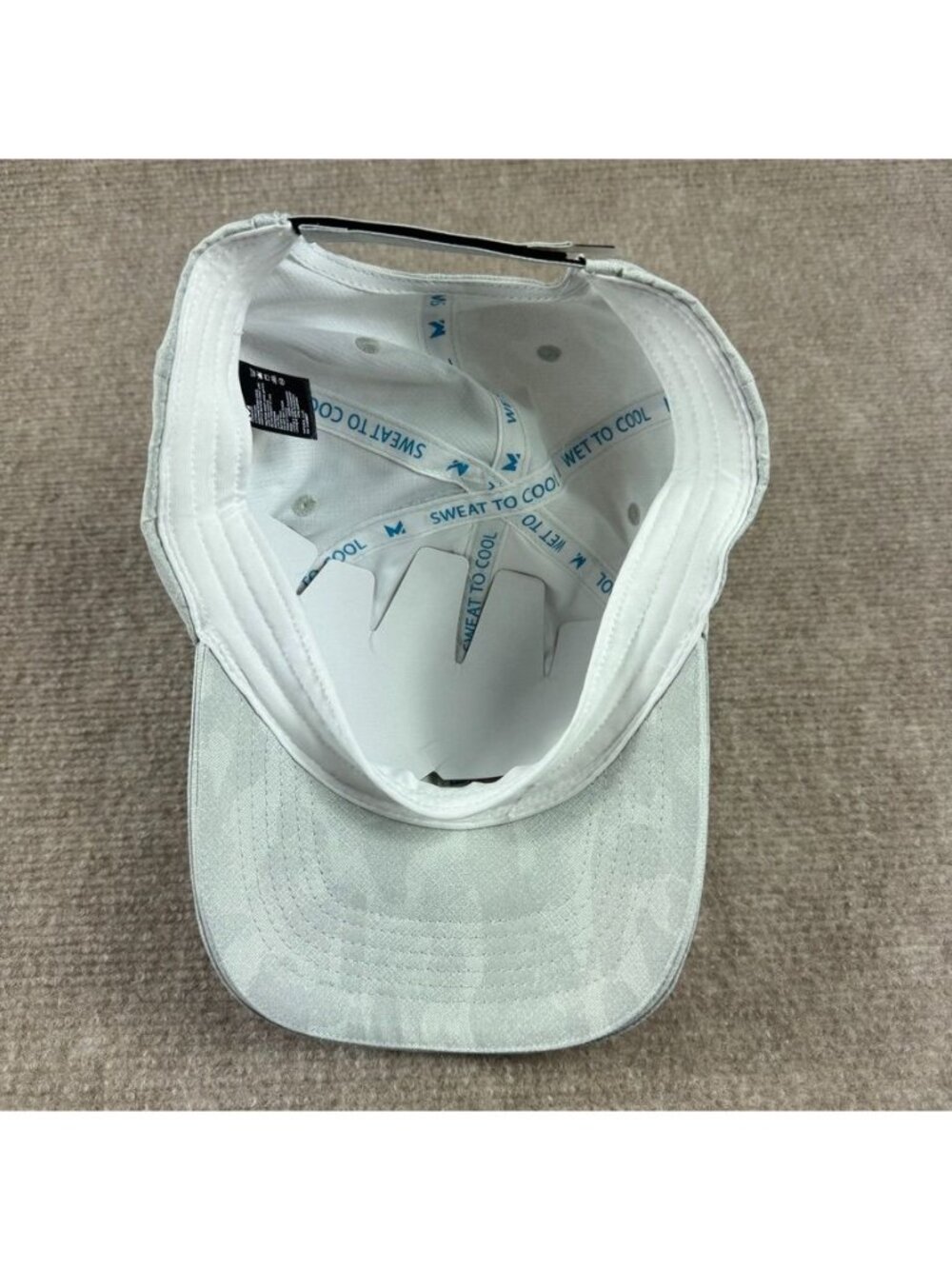 Mission Cooling Performance Hat Adjustable Strap UPF 50+ Lightweight Golf Beach - Picture 5 of 10